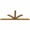 Ekena Millwork Richland Rough Sawn Timber Gable Bracket, Western Red Cedar, 84"W x 35"H x 2"D x 4"F, 10/12 Pitch GBW084X35X0204RIC00RWR - alternate 5